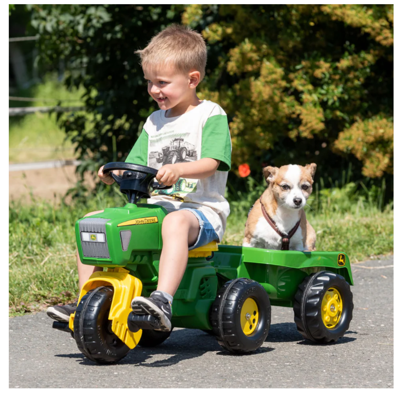 Kettler USA John Deere 3-Wheeled Pedal Tractor