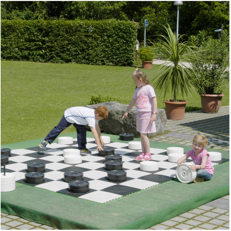 Rolly Large Checker Pieces