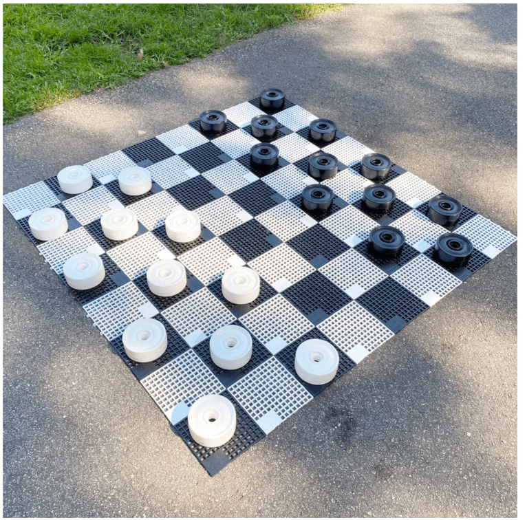 Rolly Small Checker Pieces