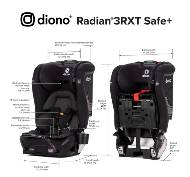 Diono Radian 3RXT SafePlus