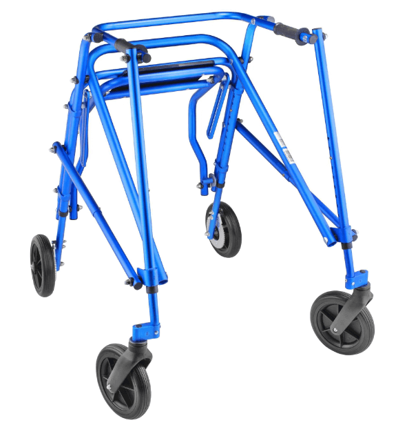 Circle Specialty Klip Posterior Walker with Seat and 8” Wheels