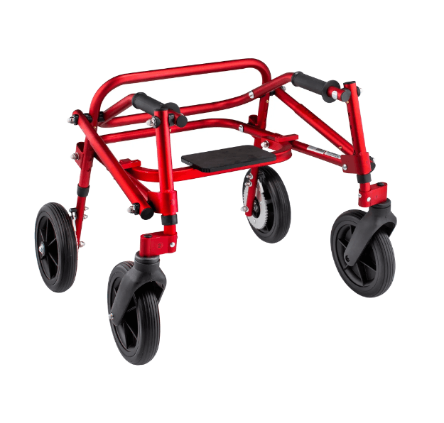 Circle Specialty Klip Posterior Walker with Seat and 8” Wheels