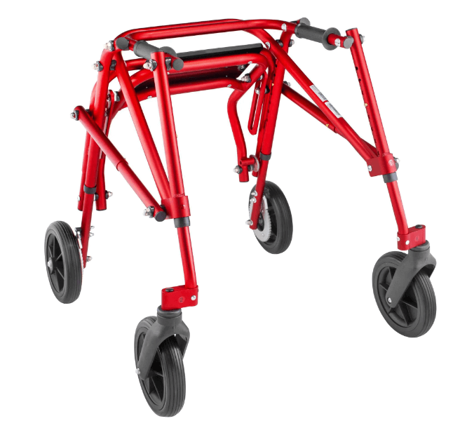 Circle Specialty Klip Posterior Walker with Seat and 8” Wheels