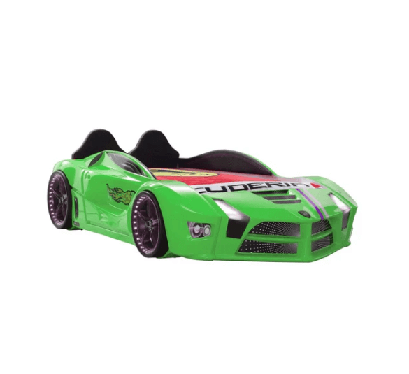 USCarbed Moon Luxury Twin Race Car Bed
