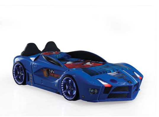 USCarbed Moon Luxury Twin Race Car Bed
