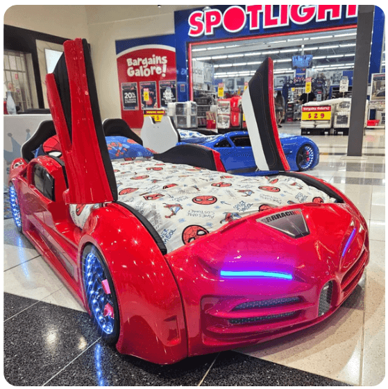 USCarbed Speedy RX Twin Race Car Bed