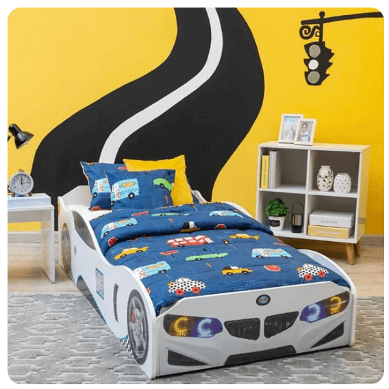 USCarbed BEAMER S1 Twin Race Car Bed