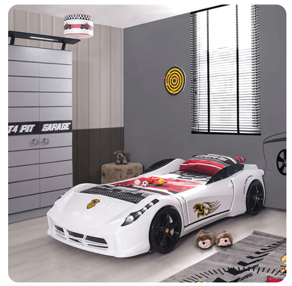 USCarbed Spyder Twin Race Car Bed