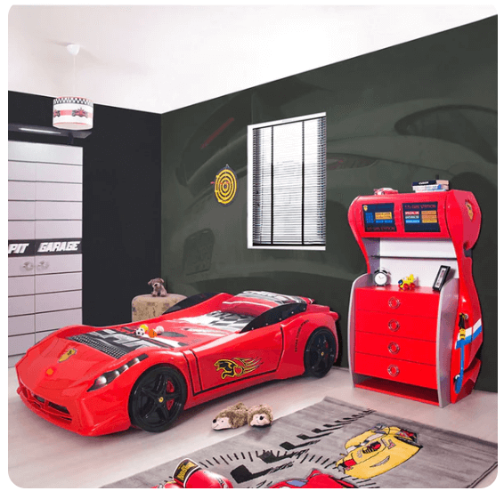 USCarbed Spyder Twin Race Car Bed