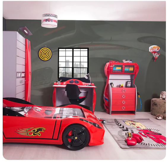 USCarbed Spyder Twin Race Car Bed