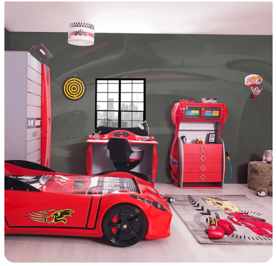 USCarbed Spyder Twin Race Car Bed