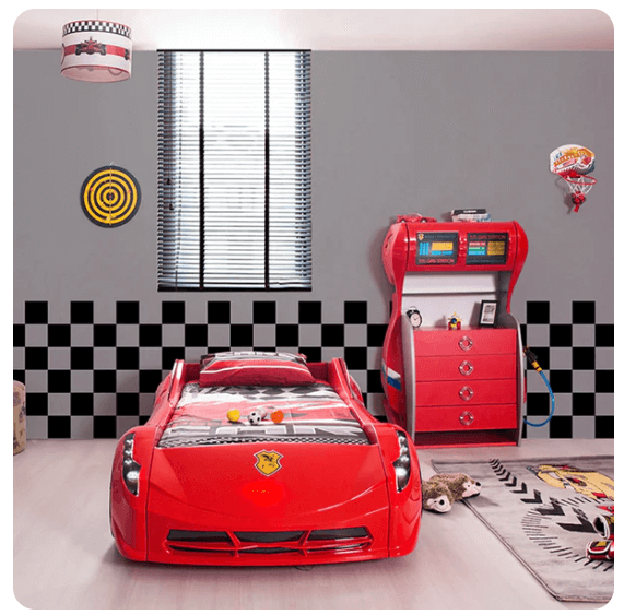 USCarbed Spyder Twin Race Car Bed