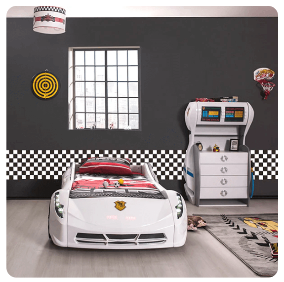 USCarbed Spyder Twin Race Car Bed