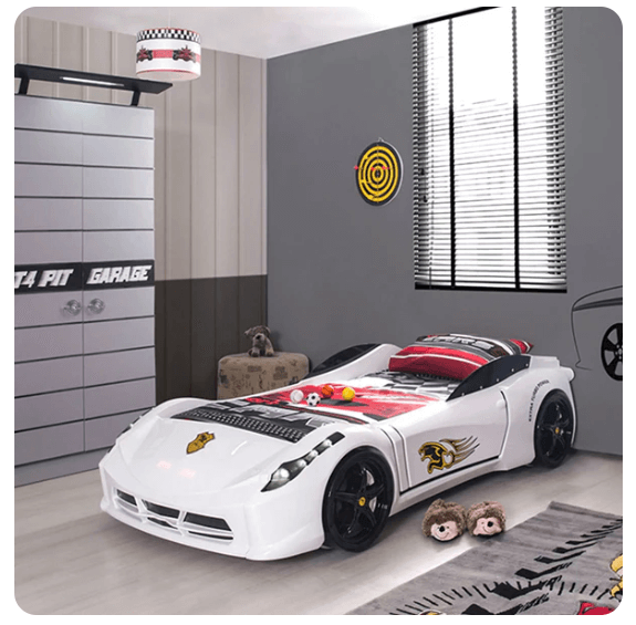 USCarbed Spyder Twin Race Car Bed