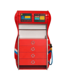USCarbed Gas Pump Kids Bedroom Dresser