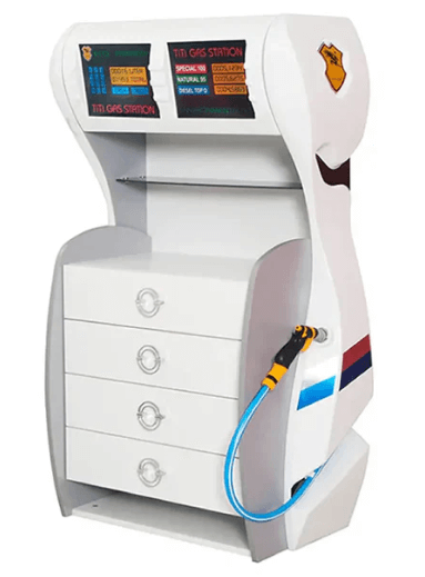 USCarbed Gas Pump Kids Bedroom Dresser