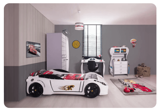 USCarbed Gas Pump Kids Bedroom Dresser