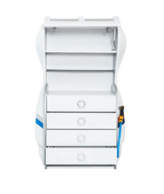 USCarbed Gas Pump Kids Bedroom Dresser