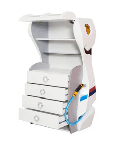 USCarbed Gas Pump Kids Bedroom Dresser