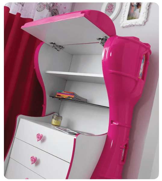 USCarbed Gas Pump Kids Bedroom Dresser