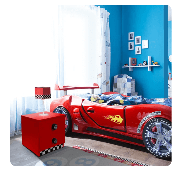 USCarbed Star Racer Nightstand