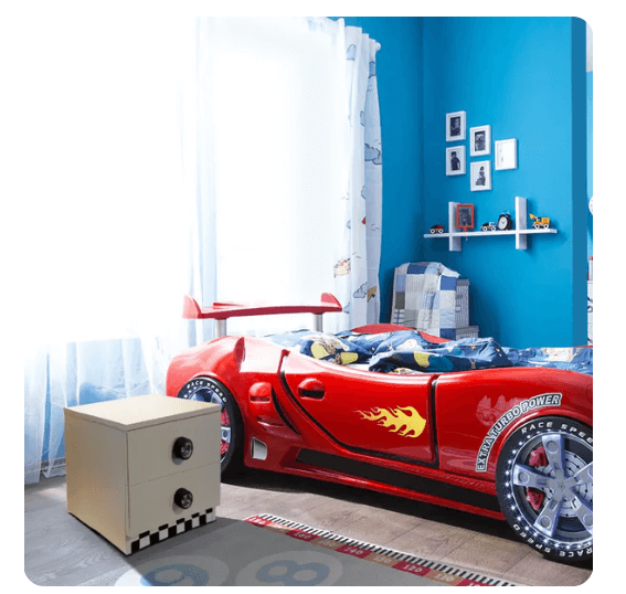 USCarbed Star Racer Nightstand