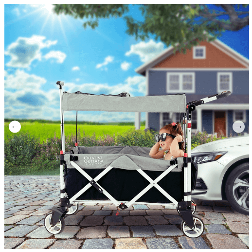 Creative Wagons Pack & Push Compact Stroller Wagon