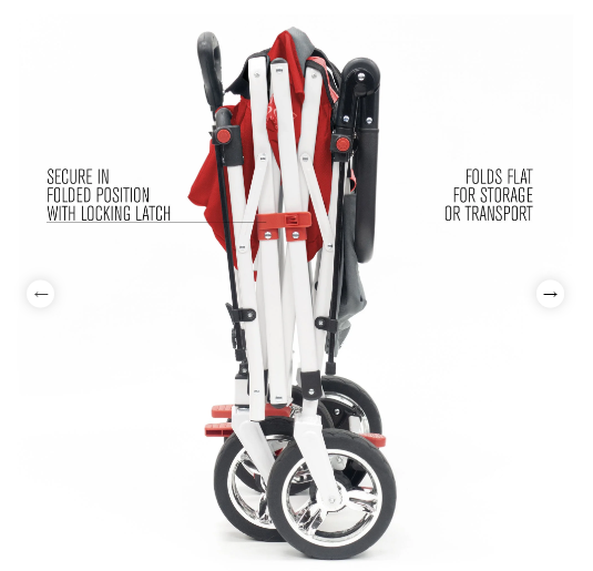 Creative Wagons Silver Series Stroller Wagon