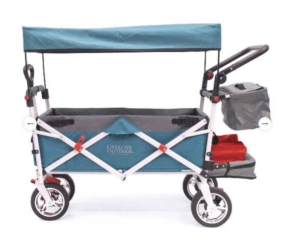 Creative Wagons Silver Series Stroller Wagon