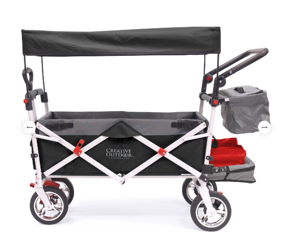 Creative Wagons Silver Series Stroller Wagon