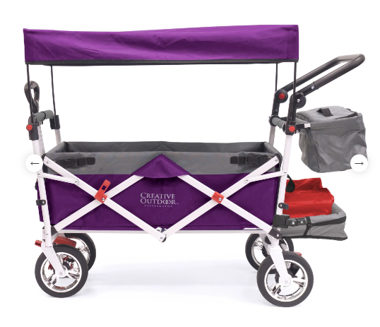 Creative Wagons Silver Series Stroller Wagon