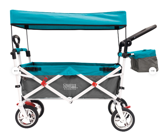 Creative Wagons Silver Series Stroller Wagon