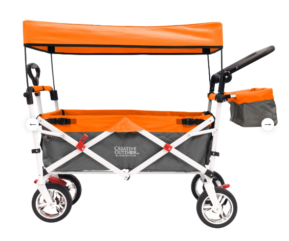 Creative Wagons Silver Series Stroller Wagon