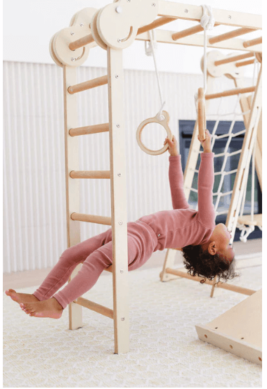 Mommy's Little Helper Climb N' Swing Children's Indoor Play Gym