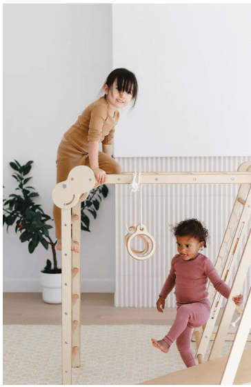 Mommy's Little Helper Climb N' Swing Children's Indoor Play Gym