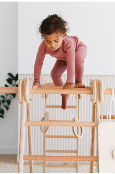 Mommy's Little Helper Climb N' Swing Children's Indoor Play Gym