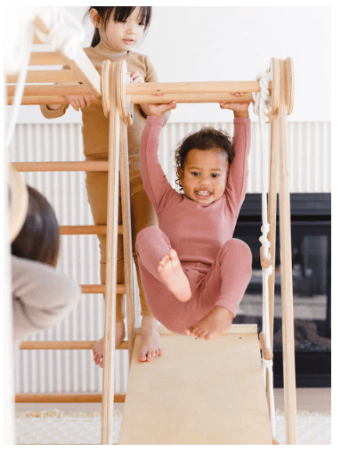 Mommy's Little Helper Climb N' Swing Children's Indoor Play Gym