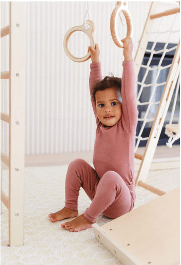 Mommy's Little Helper Climb N' Swing Children's Indoor Play Gym