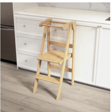 Mommy's Little Helper Adjustable Natural Learning Tower