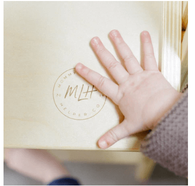 Mommy's Little Helper Adjustable Natural Learning Tower