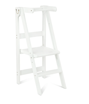 Mommy's Little Helper Adjustable White Learning Tower