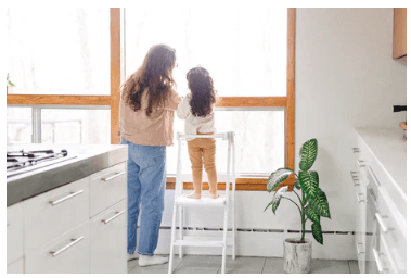 Mommy's Little Helper Adjustable White Learning Tower