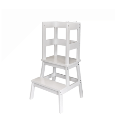 Mommy's Little Helper White Enamel Classic Learning Tower