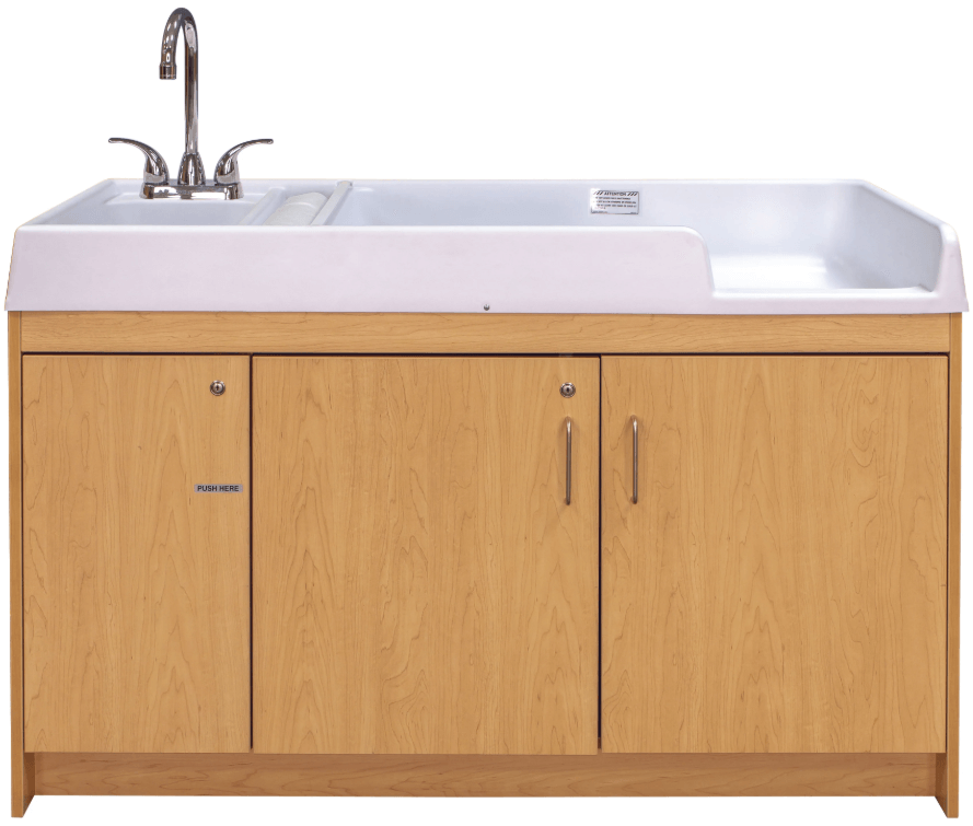 Tot Mate Infant Changing Table with LH Sink