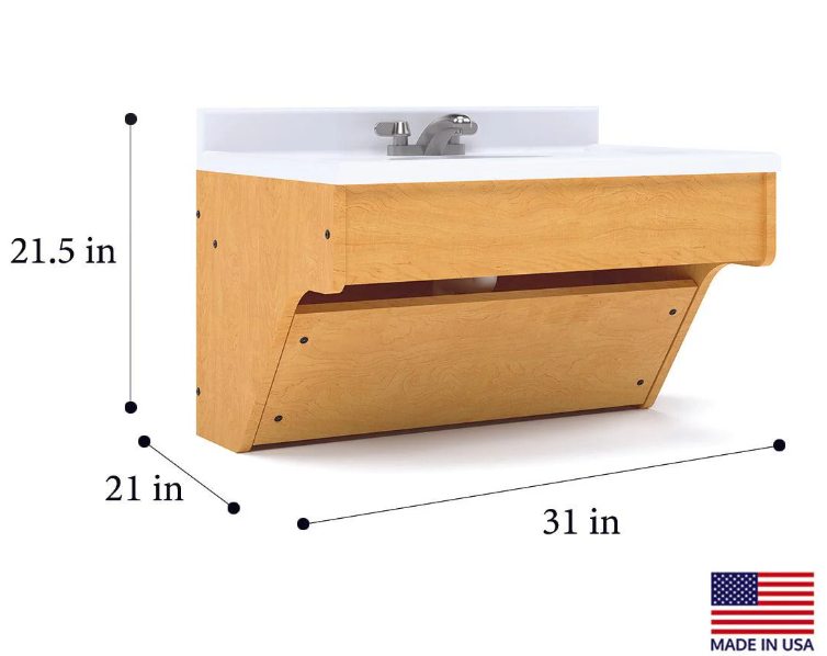 Tot Mate Wall Vanity Sink
