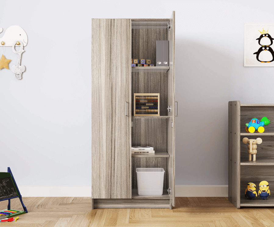 Tot Mate 2-Door Tall Storage Cabinet