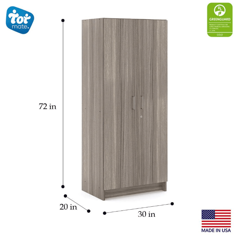 Tot Mate 2-Door Tall Storage Cabinet