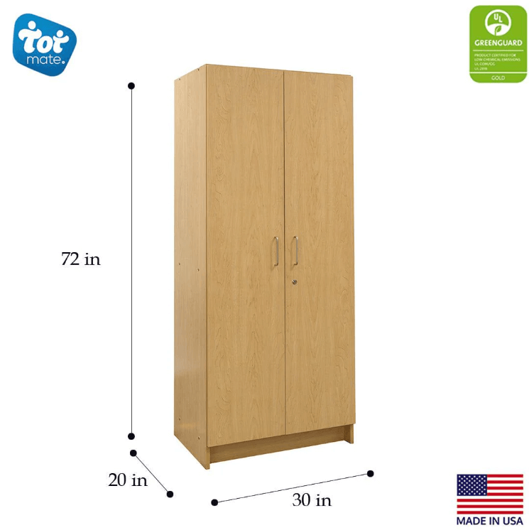 Tot Mate 2-Door Tall Storage Cabinet