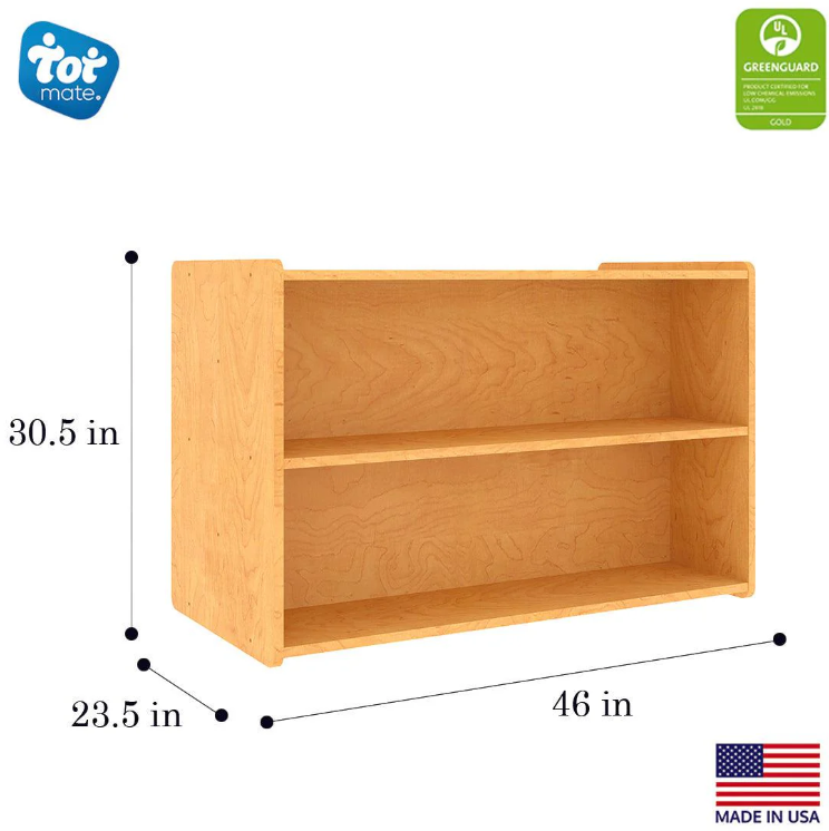 Tot Mate Preschool Double-Sided Storage Shelf