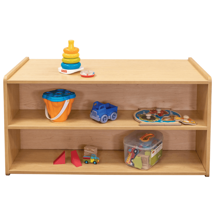 Tot Mate Toddler Double-Sided Storage Shelf